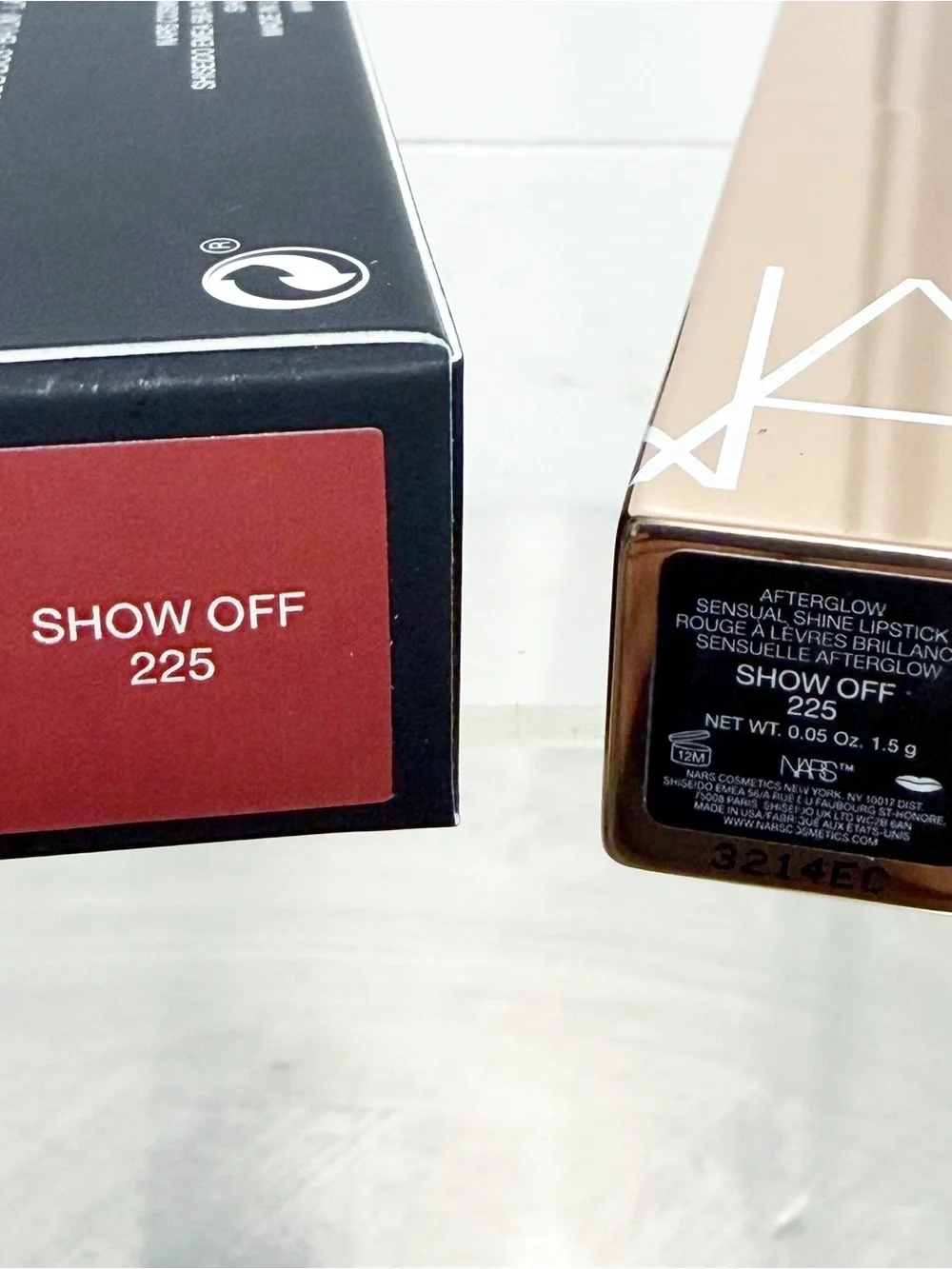 NARS Afterglow Sensual Shine Lipstick ~ SHOW OFF 225 ~ Full Size New in Box